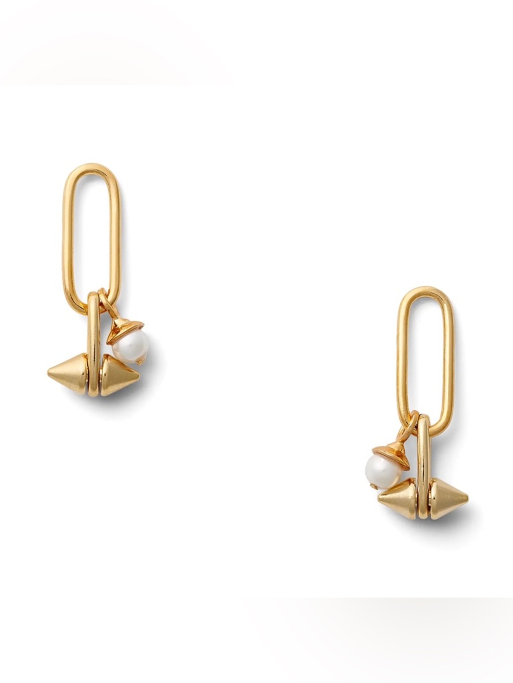 CC & Co by Catherine Canino Punk Pearl Drop Earrings